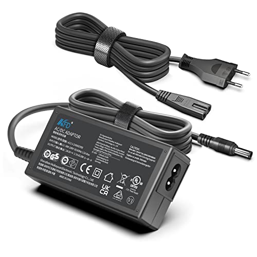 KFD Ladegerät Logitech G29 Netzteil 24V für Logitech G940 G923 G920 G27 G25 GT 24V Driving Force Gaming Rennlenkrad APD DA-42H24, AD10110LF, 190211-0010 24V 2.5A,2A,1.75A, 1A, 500mA AC DC Ladekabel