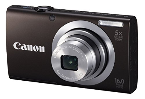 Canon Powershot A2400 is Digitalkamera, 16 Megapixel, Schwarz