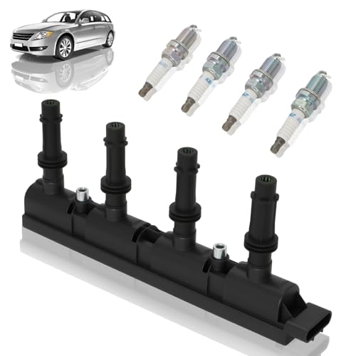 Zündspule Kompatibel mit Chevy Opel Vauxhall, Zündcoil Ersatzteil für 555579072, 25198623, 55577898, 55573735, 25195107, 98079-5587G, 18829-08050