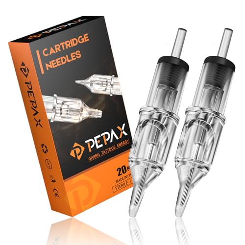 Tattoo Nadeln 3RL - PEPAX 20 Stück Tattoo Cartridges Nadeln 1003RL