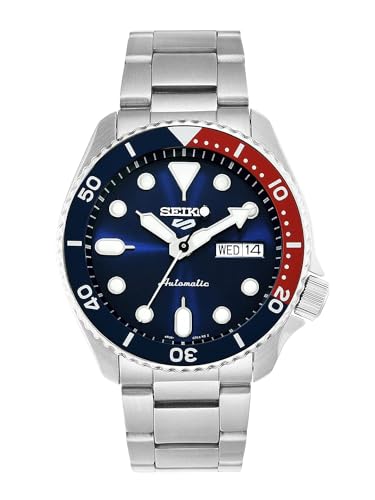 Seiko 5 Sports Herren-Uhr Edelstahl mit Metallband SRPD53K1