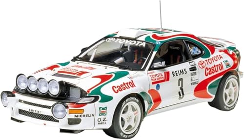 TAMIYA 24125 - 1:24 Castrol Celica, Modellbau, Plastik Bausatz, Basteln, Hobby, Kleben, Plastikbausatz, unlackiert