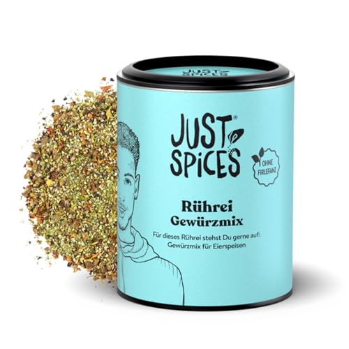 Just Spices Rührei Gewürz I So leckeres Rührei hast Du bisher noch nicht gegessen I Gewürzdose, 60 g