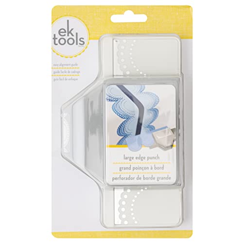 EK Success ek Tools PSN LE Dotted Scallop 54-50073, Metall, Grau, 5.81 x 14.06 x 21.68 cm