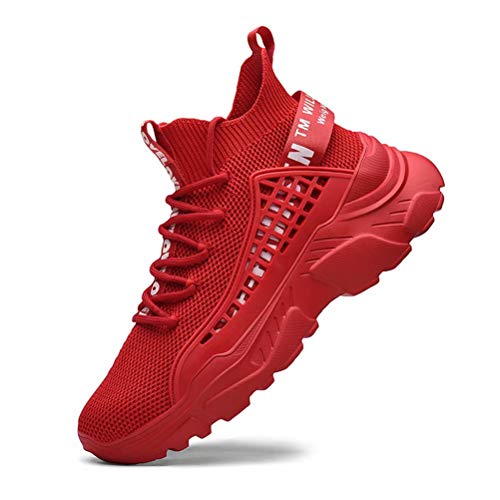 FUSHITON Turnschuhe Herren Sportschuhe Laufschuhe Joggingschuhe Sneakers Freizeit Schuhe Outdoor Straßen Traillauf Fitnessschuhe