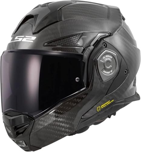 LS2, Klapphelm Motorrad ADVANT X Carbon Gloss Carbon, XXXL