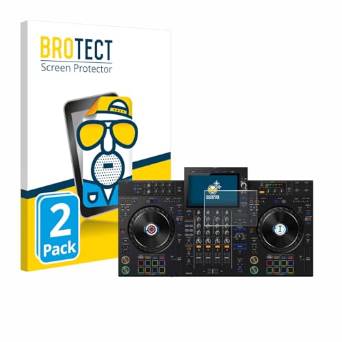 BROTECT Entspiegelungs-Schutzfolie für Pioneer XDJ-AZ (2 Stück) Matte Displayschutz-Folie, Anti-Reflex, Anti-Fingerprint