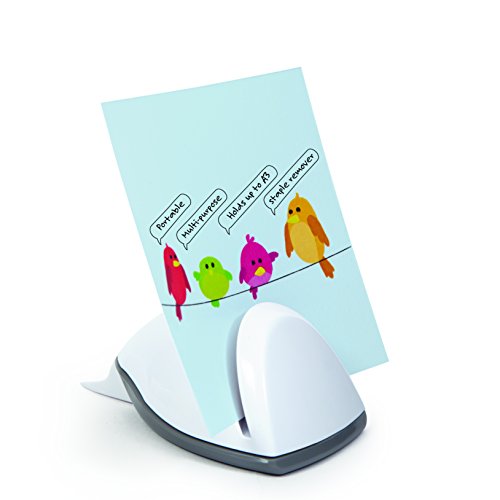 Rapesco 1330 Konzepthalter & Heftklammerentferner, Weiß