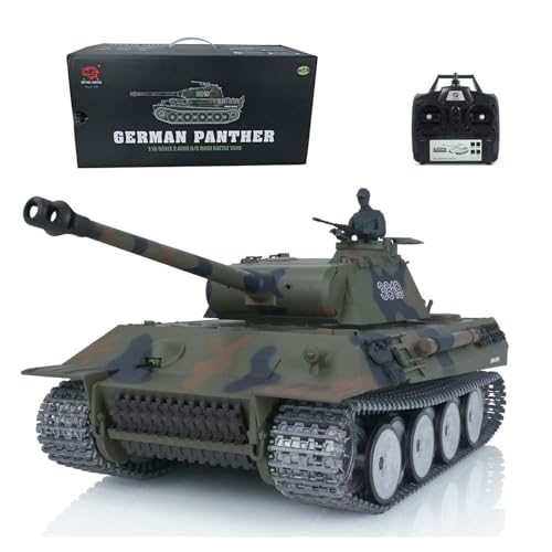 1/16 7.0 RC-Panzer Panther 3819, mit Metallketten 360° Turmdrehung