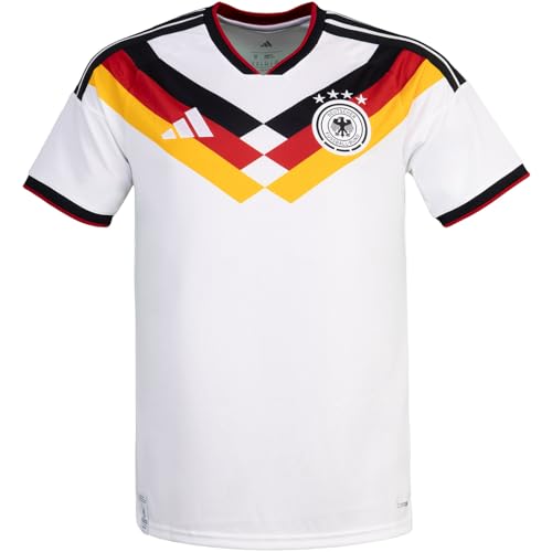 adidas Germany Deutschland Home Trikot Jersey (DE/NL/SE/PL, Alphanumerisch, M, Regular, Regular, White)