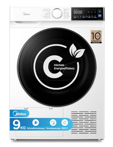 Midea Serie V5 Wärmepumpentrockner 9kg Energieklasse C SmartDry MDV5EH90WBC
