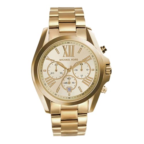 Michael Kors Damen Uhr, Goldfarbe, One Size