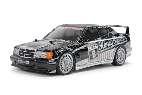Tamiya 58752 1:10 RC M-B 190E Evo II '91 König-Pilsn. - ferngesteuertes Auto, Fahrzeug, Modellbau, Zusammenbauen, Hobby, RC Bausatz, unlackiert