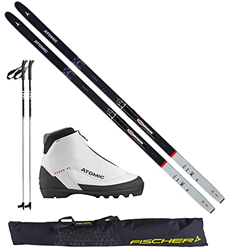Atomic Langlaufski-Set Savor XC in 183cm + Bindung + Schuhe Women + Stöcke + Skisack