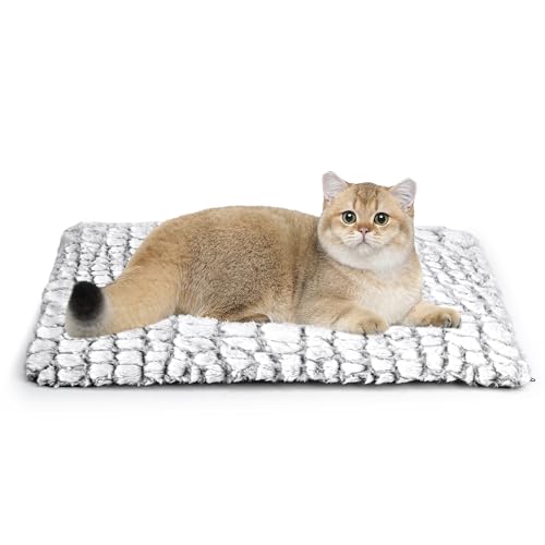Petace Selbstheizende Decke Katze, Heizdecke für Katzen und Hunde,Haustier Wärmekissen für Innen- und Außenbereich, Anti-Slip selbstwärmende Heizmatte thermische Decke, 60×45 cm