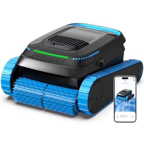 BOTLUXE (2026 Upgrade) PC20 Poolroboter Boden und Wand, Wasserlinienreinigung, Intelligenter Navigation, 18927LPH Leistungsstarker Poolsauger mit App-Steuerung, Poolsauger für Pools bis zu 170㎡