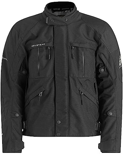 Belstaff Highway Motorrad Textiljacke, schwarz, S