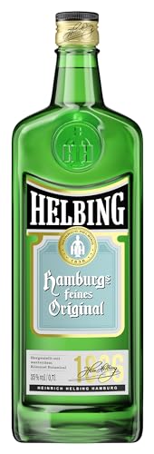 Helbing Kümmel - Hamburgs feiner Kümmel Schnaps seit 1836 - Trinkt man eiskalt, pur oder mit Tonic. (1 x 0,7 l) | 700 ml (1er Pack)