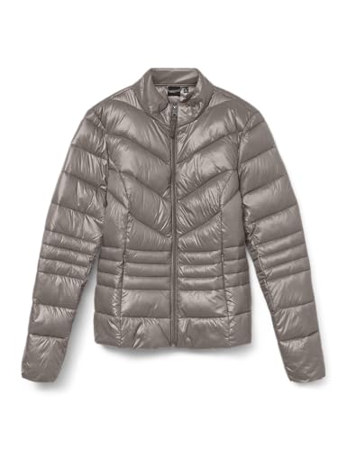 VERO MODA Damen Vmsorayasiv Short Jacket Boo Jacke, Moon Rock, M
