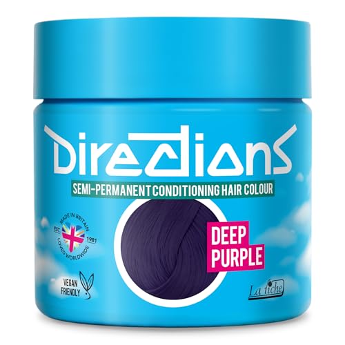 La Riche Directions Semi-Permanent Hair Color 100ml Tub - Deep Purple