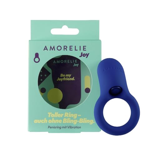 AMORELIE Joy – Vibrierender Penis-Ring Dance | Wasserfest Wiederaufladbar aus Silikon & ABS