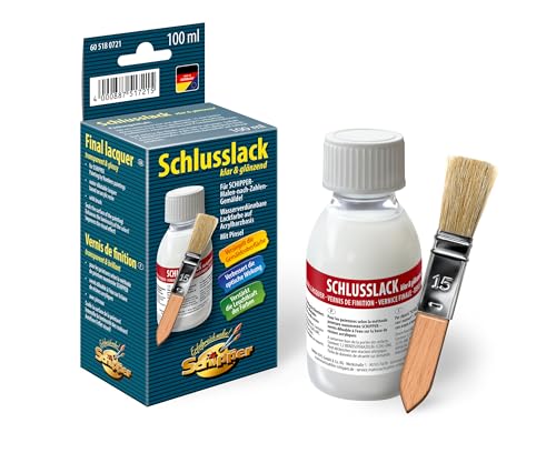Schipper 605180721 Malen nach Zahlen - Schlusslack klar und glänzend, versiegelt die Oberfläche, 100 ml