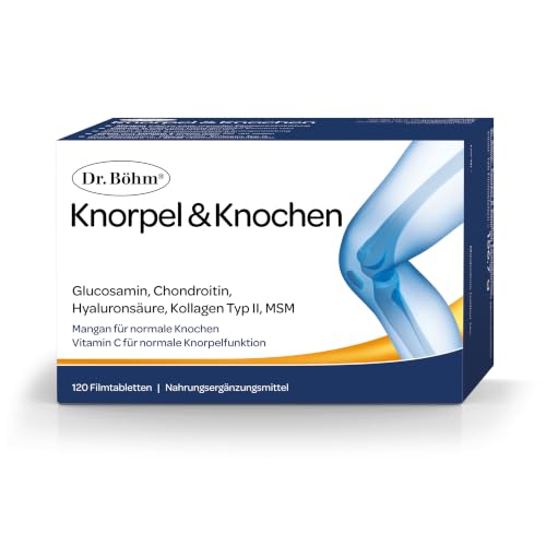 Dr Böhm Knorpel & Knochen, Kollagen & Glucosamin Chondroitin, 120 Tabletten