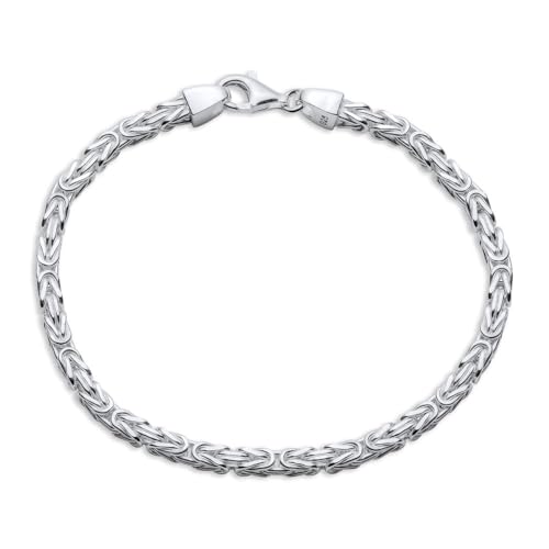 JEWLIX Königsarmband für Herren von Unique aus 925er Silber, 3,2 mm