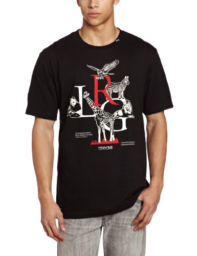 LRG Herren All Animals T-Shirt, Schwarz, XX-Large