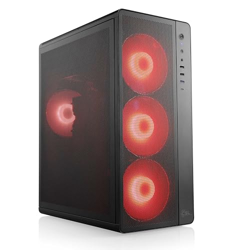 Gaming PC mit Windows 11 Home | AMD Ryzen 7 5700 8X 3.7 GHz | RTX 5060 | 1000 GB M.2 NVMe | 16 GB DDR4 RAM | Computer für Zocker, Gamer Desktop Rechner zum Spielen | A16002