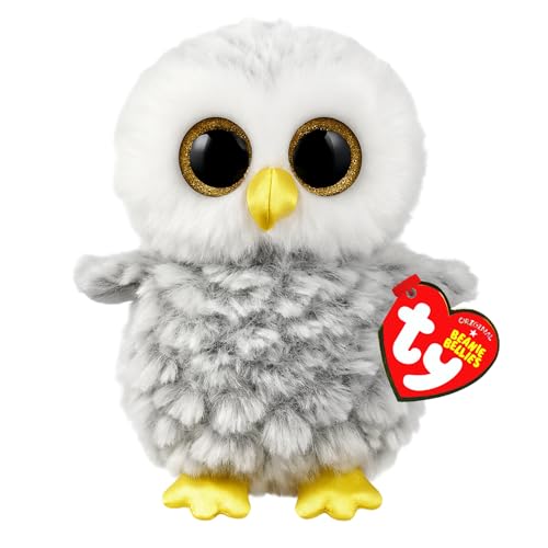 Ty Euleette die Eule - Beanie Boo Sammlerstück Kuscheliger Stoffteddy - 6