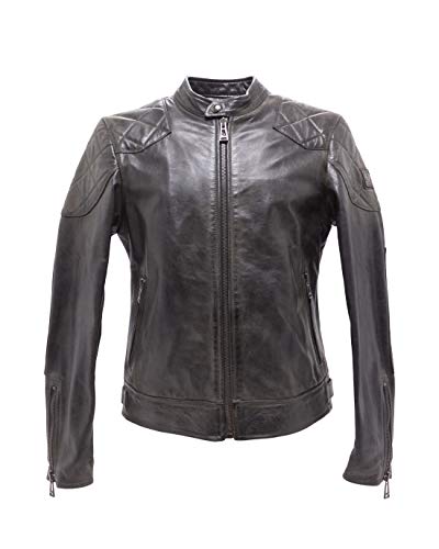 Belstaff Herren Jacken 71020820 Outlaw 2.0 Black Leder Schwarz