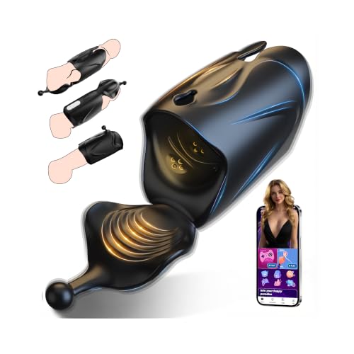 Tagnaff Masturbieren für Männer Handfrei Penis Vibrator, Vibratorensets