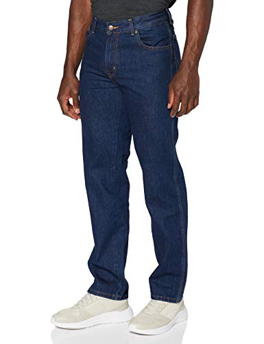 Wrangler Herren Texas 821 Authentic Straight Jeans, Darkstone, 40W / 34L