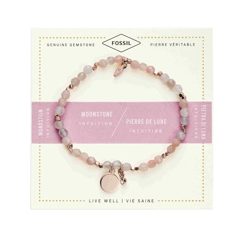 Fossil Armband Für Frauen Wellness, Innenlänge: 165mm Nude Semi-Precious Armband, JA6945791