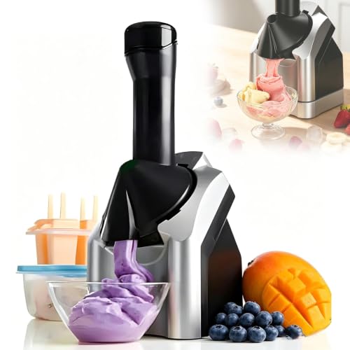 Eismaschine, Gefrorene Früchte Soft-Serve-Maschine,Gesunde Eismaschine Für Veganes, Milchfreies Sorbet, Frozen Yogurt, Fruchteis