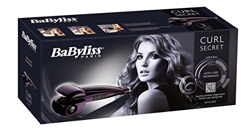 BabyLiss C1000E Curl Secret Auto-Curl Ceramic Hair Styler Curler Tongs For Curls