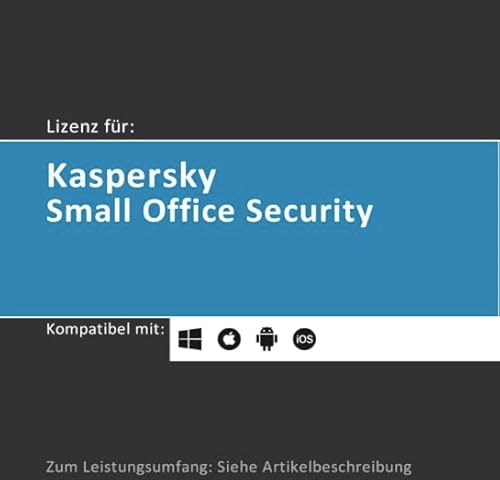 Lizenz per Email für Kaspersky Small Office Security 8 | 2025 | 5 Geräte | 5 Mobile | 1 Server | 1 Jahr | Win/Server/Mac/Android | Lizenz per E-Mail (i. d. R. innerhalb von 24 Std.) von softwareGO