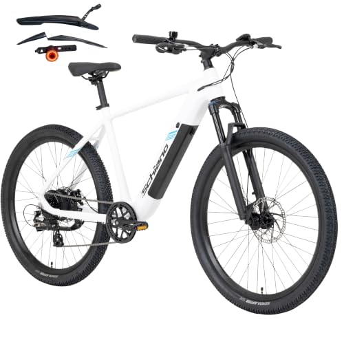 F.lli Schiano E Bike MTB 27,5 Zoll, 504Wh Abnehmbarer Akku, MX27