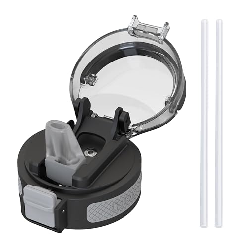 Super Sparrow Original Ersatzteile - TouchSip Trinkflasche Deckel - Passend für 500ml/750ml/1L Tritan Wasserflasche - Ergonomischer Strohhalmdeckel für einfaches Trinken - Auslaufsicher, BPA-frei