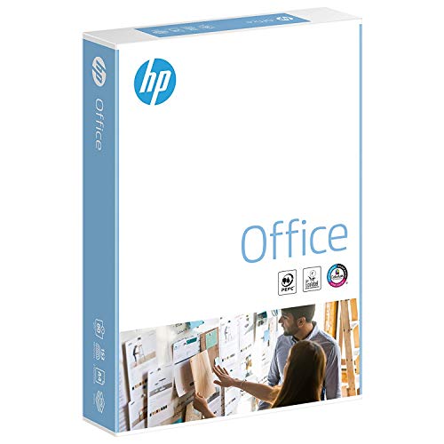 HP Kopierpapier Office CHP110: 80 g DIN-A4, 500 Blatt, matt, weiß Allround Kopierpapier für Büro und Home Office