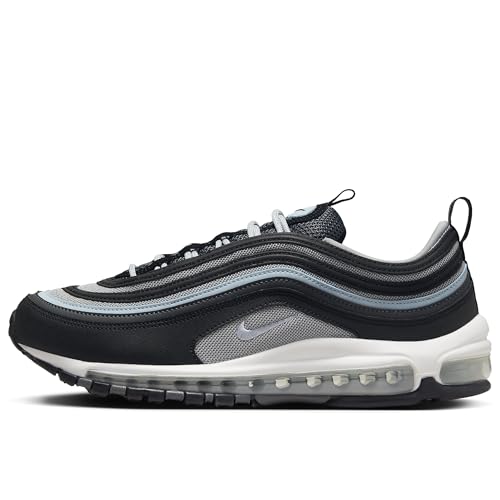 NIKE Air Max 97 Unisex Sneaker Farbe: Schwarz/Blau/Grau (019); Größe: EUR 40 | US 7 | UK 6