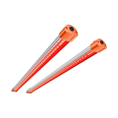 Spider Farmer SUPP-R30 Red Led Grow Lampe, 660nm LED Grow Light Bars 60cm Long, Deep Red Supplemental Light for Indoor Plants, Grow Tents Led Pflanzenlampe