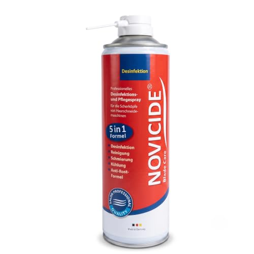 NOVICIDE Blade Care Spray 5in1 500ml - Desinfektion Haarschneidemaschine