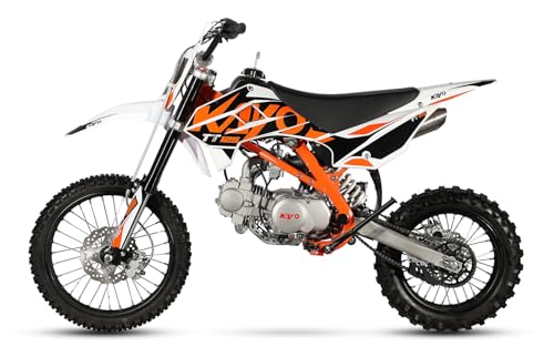 CENKOO-125 125cc Cross Dirt Bike Pit Bike Orange/Weiß (17/14
