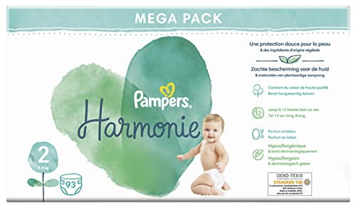 Pampers (Alte Version), 93 Windeln, Größe 2 (4-8 kg)