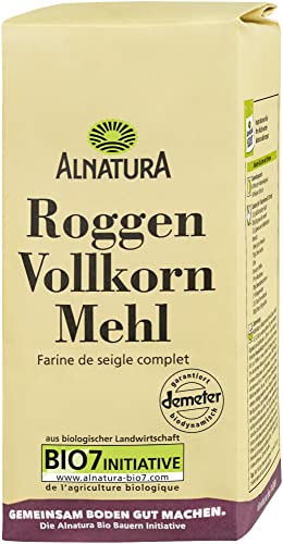 Alnatura Bio Mehl Roggen-Vollkorn, 1 kg