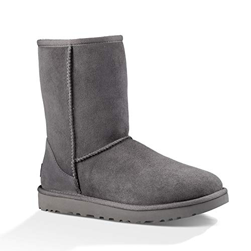 UGG Damen CLASSIC SHORT II Classic Boot, GREY, 40 EU