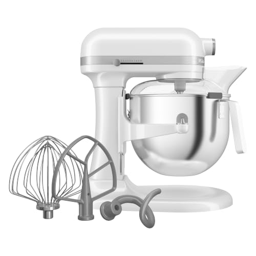 KitchenAid HEAVY DUTY KÜCHENMASCHINE MIT SCHÜSSELHEBER 6,6 L - WEISS 5KSM70JPXEWH