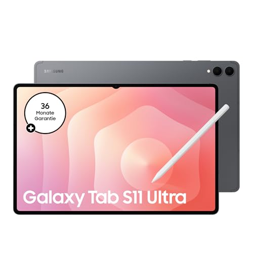 Samsung Galaxy Tab S11 Ultra, AI Tablet, Wi-Fi, Leichtes Design, Vielseitige KI-Tools, DeX, 256 GB Speicher, 12 GB RAM, Lange Akkulaufzeit, Gray, 3 Jahre Herstellergarantie [Exklusiv auf Amazon]